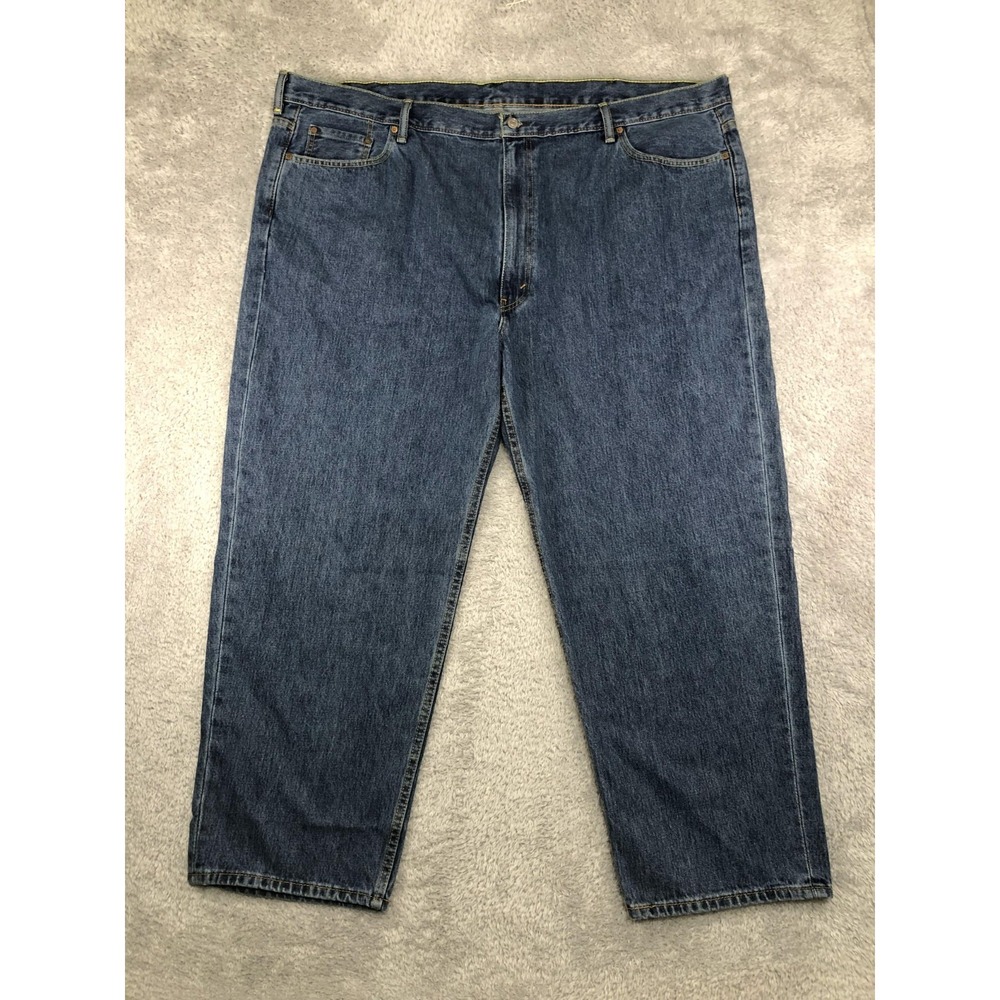 Levis 550 Jeans Mens 52x30 (Tag 52x29) Blue NWT Relaxed Fit Tapered Leg